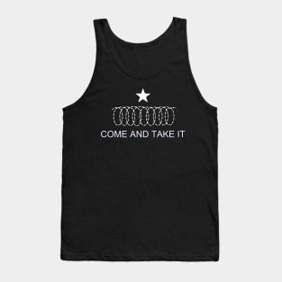 Come and Take It Razor Wire Edition Tank Top